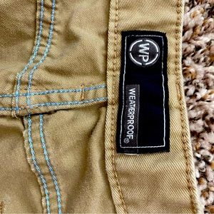Men’s Weatherproof Khaki Work Pants-40x32